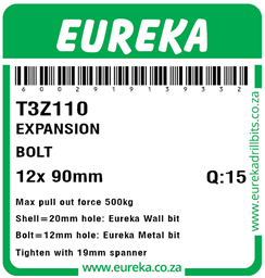 T3Z110 - Expansion Bolt -T3Z110_Label_T
